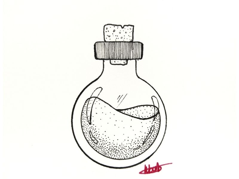 A simple ink drawing makes the ordinary look so cool! - Yvonne Morell